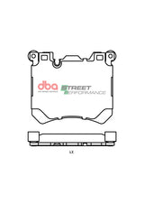Sp Performance Brake PadsBmw X5 X6 Brembo Caliper. 2013-2019 Front DB15289SP - DBA | Universal Auto Spares