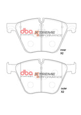 Xp Performance Brake Padsbmw X5 M50D Atecaliper System 2009 2019 Fnt DB15290XP - DBA | Universal Auto Spares