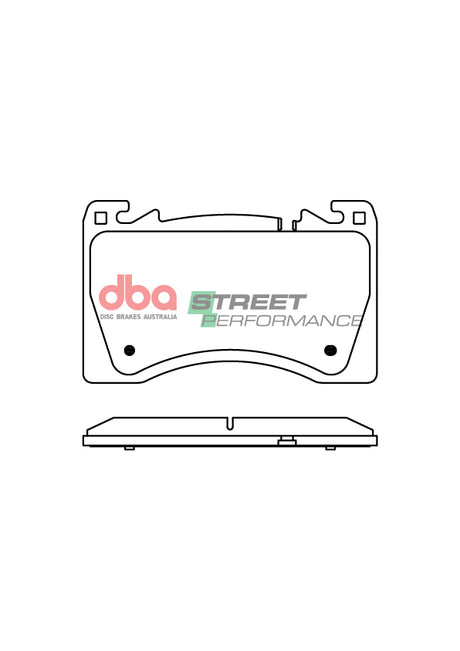 Sp Performance Brake Pads Range Rover Sport Iii 3.0L Diesel AJ20D6 19 Inch Wheels 20 DB15292SP - DBA | Universal Auto Spares