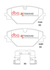 Xp Performance Brake Padsrange Rover Sportiii 3L DIESELAJ20D6 19 & 20 Wheels 2023 Rear DB15293XP - DBA | Universal Auto Spares