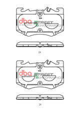 Sp Performance Brake Pads Mercedes Amg A35 Amg A354MATIC V177 Brembo 2019-> Fro DB15296SP - DBA | Universal Auto Spares