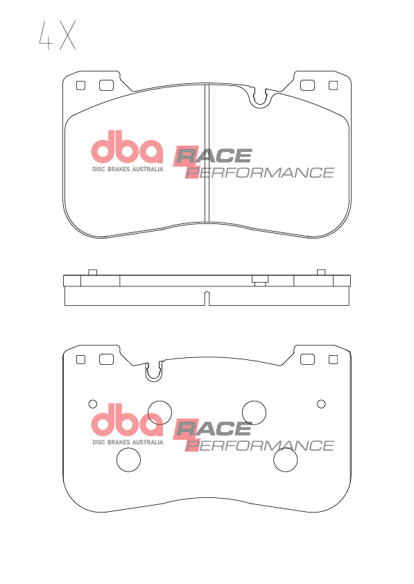 Race Brake Pads Bmw M3 Comp 2020 -> Front DB15302RP - DBA
