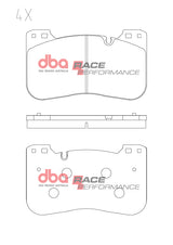 Race Brake Pads Bmw M3 Comp 2020 -> Front DB15302RP - DBA