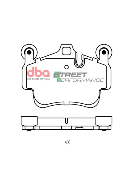 Sp Performance Brake PadsPorsche Cayman 987 195KW 2009-2012 Front DB15307SP - DBA | Universal Auto Spares