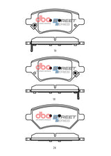 Ss Street Series Brake Pads Chery Omoda 5 1.5L T34 12/2022 > Front DB15324SS - DBA | Universal Auto Spares