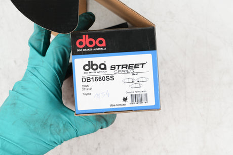 Ss Street Series Brake Pads Toyota 1999-2014 Rear DB1660SS - DBA | Universal Auto Spares