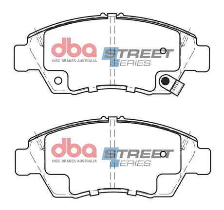 Ss Street Series Brake Pads Ford & Honda 1985-2012 Front DB1662SS - DBA | Universal Auto Spares