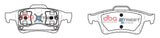 Ss Street Series Brake Pads Holden/Mazda/Renault/Saab & Volvo 2001-2014 Rear DB1665SS - DBA | Universal Auto Spares
