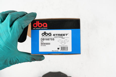 Ss Street Series Brake Pads Mercedes 2002-2009 Front(suits Wear Sensor DBAWS1112 ) DB1667SS - DBA | Universal Auto Spares
