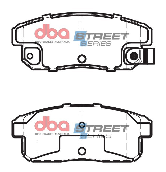 Ss Street Series Brake Pads Mazda Rx & Suzuki Ignis 2003-2014 Rear DB1671SS - DBA