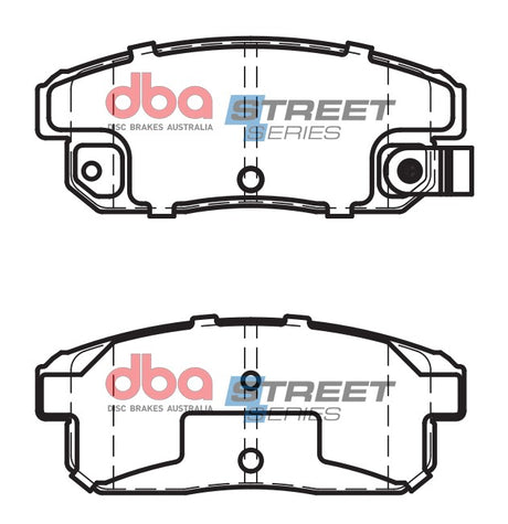 Ss Street Series Brake Pads Mazda Rx & Suzuki Ignis 2003-2014 Rear DB1671SS - DBA | Universal Auto Spares