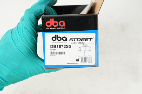 Ss Street Series Brake Pads Subaru 2003-2009 Rear DB1672SS - DBA | Universal Auto Spares