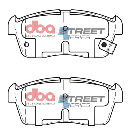 Ss Street Series Brake Pads Daihatsu/Holden/Nissan & Suzuki 1999-2014 Front DB1674SS - DBA | Universal Auto Spares