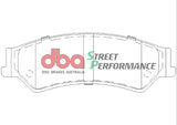 Sp Performance Brake Pads Ford Falcon Bf And Territory 2005-2014 Rear DB1675SP - DBA | Universal Auto Spares