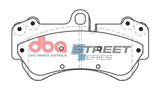 Ss Street Series Brake Pads Porsche & Volkswagen 2003-2010 Front(suits Wear Sensor DBAWS1114 DBAWS1117 DBAWS1118 ) DB1676SS - DBA