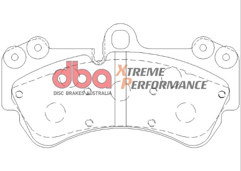 Xp Performance Brake Pads Volkswagen Toureg Q7 Cayenne 2002 2019 Front (Suits Wear Sensor DBAWS1114 DBAWS1117 DBAWS1118 DB1676XP - DBA