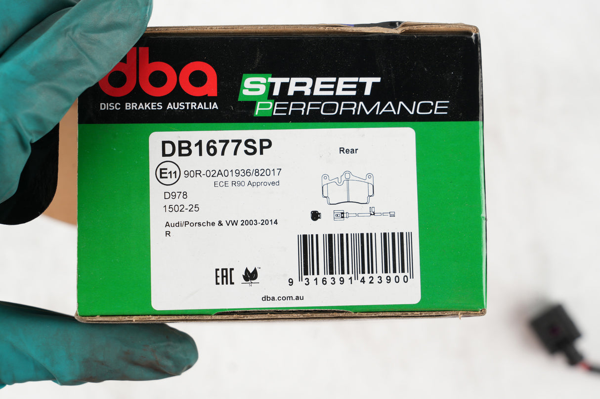 Sp Performance Brake Pads Audi/Porsche & Volkswagen 2003-2014 Rear DB1677SP - DBA