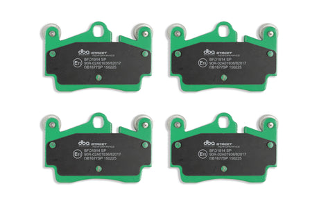 Sp Performance Brake Pads Audi/Porsche & Volkswagen 2003-2014 Rear DB1677SP - DBA | Universal Auto Spares