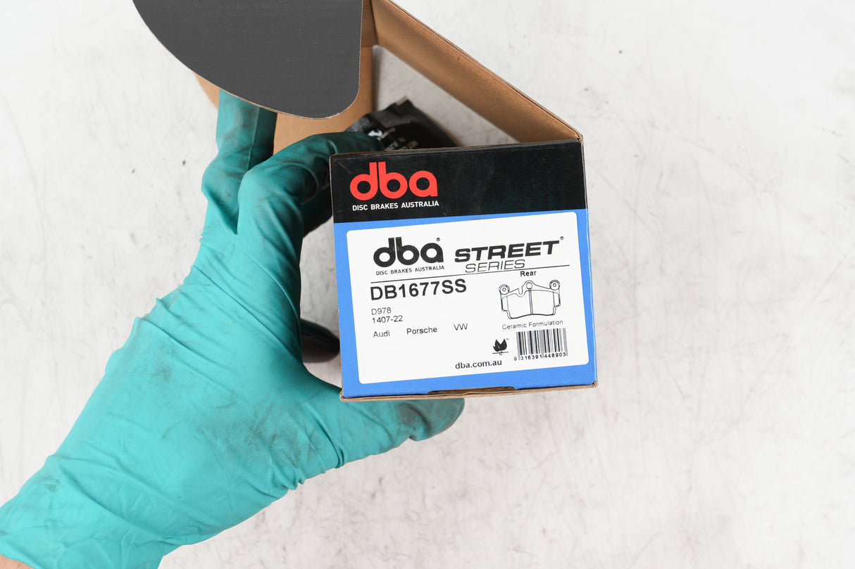 Ss Street Series Brake Pads Audi/Porsche & Volkswagen 2003-2014 Rear(suits Wear Sensor DBAWS1113 DBAWS1116 DBAWS1158 DB1677SS - DBA