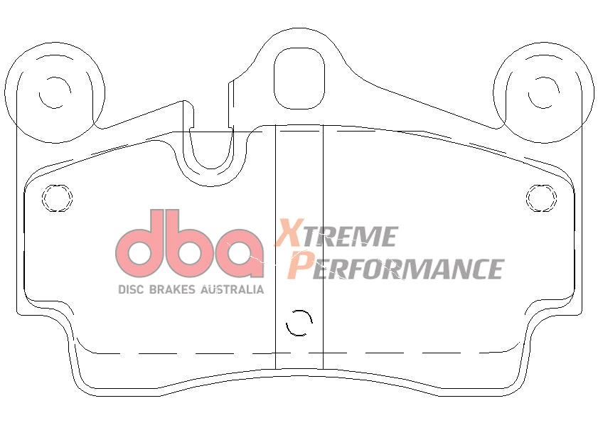 Xp Performance Brake Pads Audi/Porsche & Volkswagen 2003-2014 Rear DB1677XP - DBA