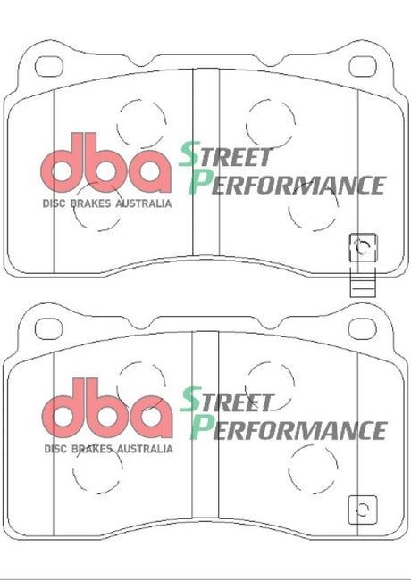 Sp Performance Brake Pads Holden/Mitsubishi/Subaru & Volvo 1998-2014 Front Brembo Caliper R90 Approved DB1678SP - DBA | Universal Auto Spares