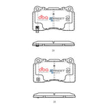 Ssev Street Series Brake Pads Tesla Roadster 2012 On/Model S 2014 On/Model X 2016 On Front DB1678SSEV - DBA | Universal Auto Spares