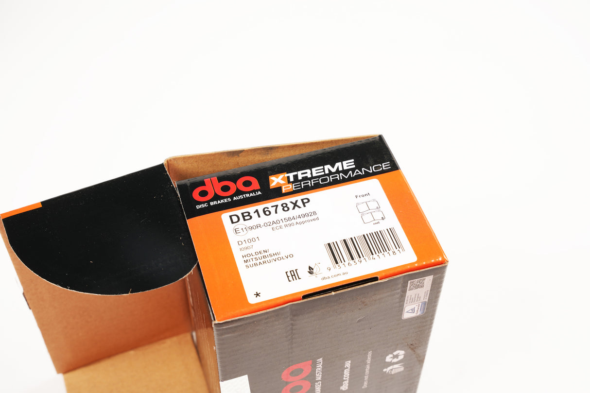 Xp Performance Brake Pads Holden/Mitsubishi/Subaru & Volvo 1998-2014 Front R90 Approved DB1678XP - DBA