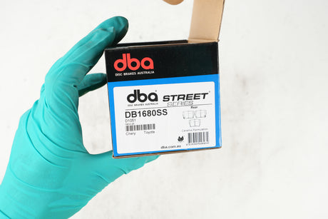 Ss Street Series Brake Pads Chery & Toyota 1994-2010 Rear DB1680SS - DBA | Universal Auto Spares