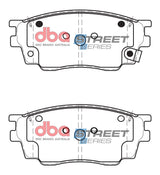 Ss Street Series Brake Pads Mazda 6 Gg 2.3L 2002-2014 Front DB1682SS - DBA