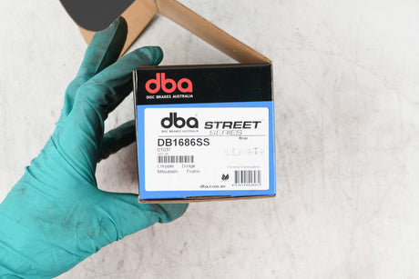 Ss Street Series Brake Pads Chrysler/Dodge/Mitsubishi & Proton 2003-2014 Rear DB1686SS - DBA | Universal Auto Spares