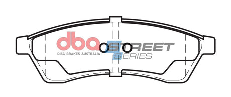 Ss Street Series Brake Pads Chev/Daewoo/Holden & Suzuki 2004-2014 Rear DB1689SS - DBA | Universal Auto Spares