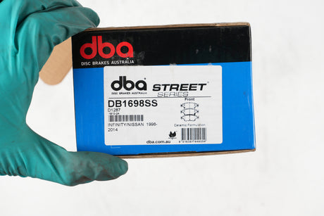 Ss Street Series Brake Pads Infinity/Nissan 1998-2014 Front DB1698SS - DBA | Universal Auto Spares