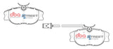 Ss Street Series Brake Pads Alfa/Citroen & Peugeot 1994-2005 Front DB1704SS - DBA | Universal Auto Spares