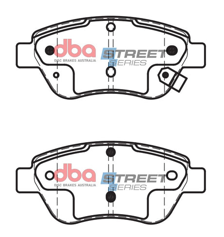 Ss Street Series Brake Pads Proton 2004 On Front DB1712SS - DBA | Universal Auto Spares