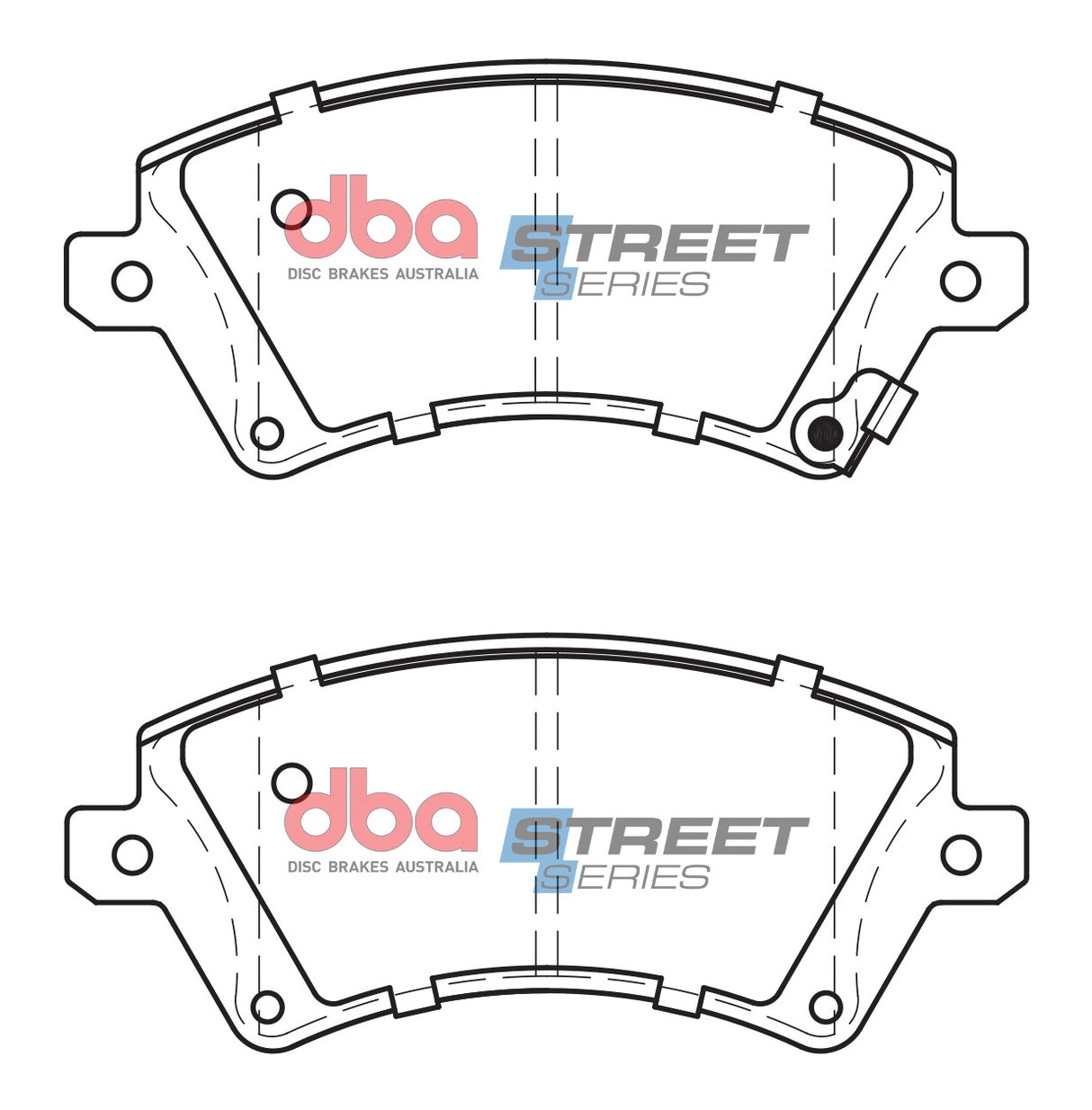 Ss Street Series Brake Pads Toyota Corolla ZZE122R 1.8L Sth African 2001-2014 Front DB1714SS - DBA