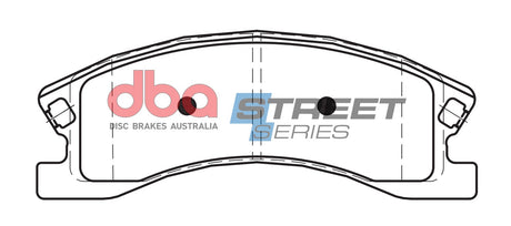 Ss Street Series Brake Pads Jeep Grand Cherokee 1999-2005 Front DB1716SS - DBA | Universal Auto Spares