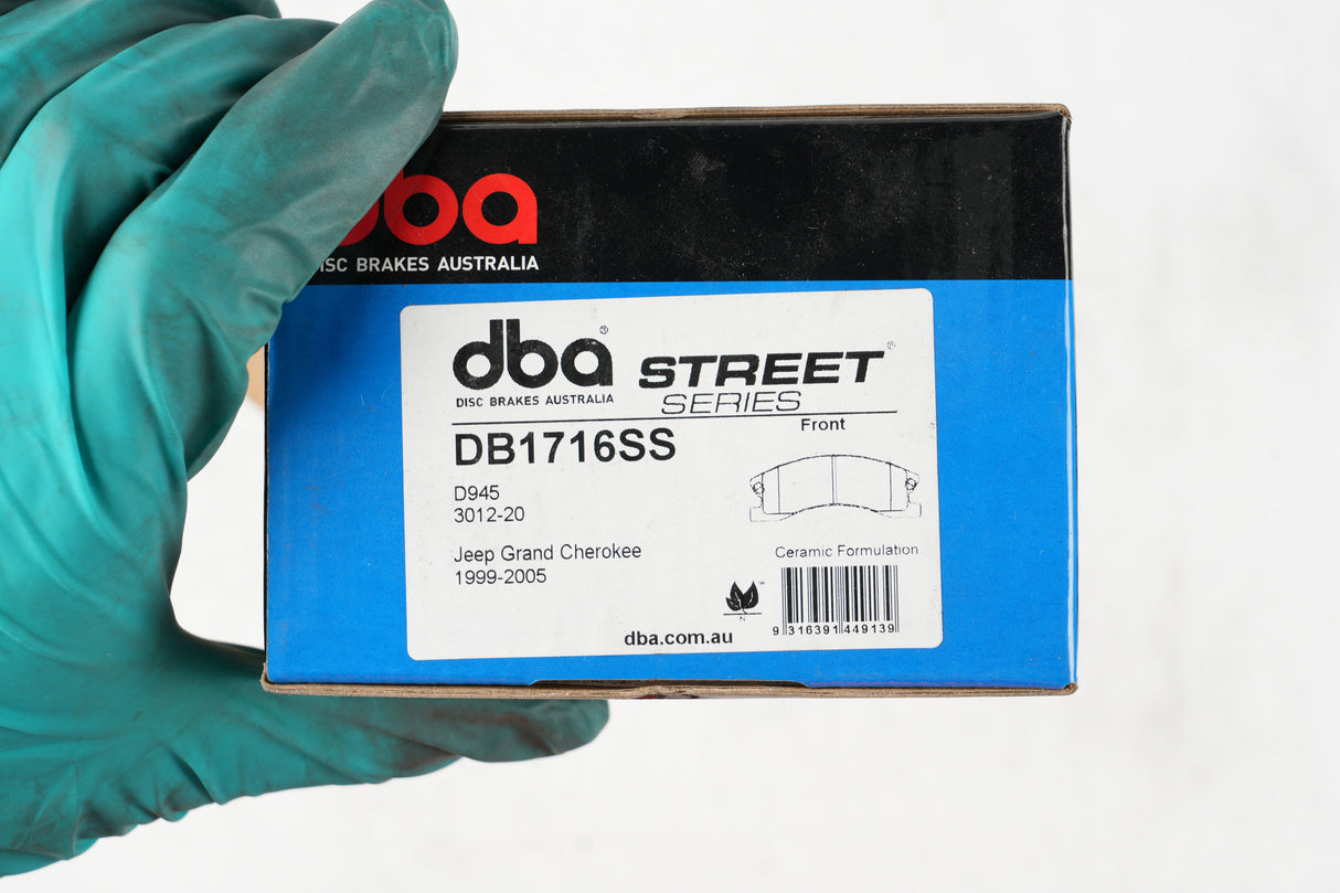 Ss Street Series Brake Pads Jeep Grand Cherokee 1999-2005 Front DB1716SS - DBA
