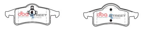 Ss Street Series Brake Pads Jeep Grand Cherokee 1999-2005 Rear DB1717SS - DBA | Universal Auto Spares