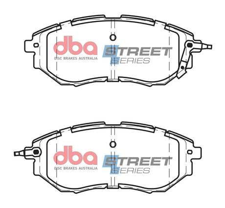 Ss Street Series Brake Pads Subaru 2004-2014 Front DB1722SS - DBA | Universal Auto Spares