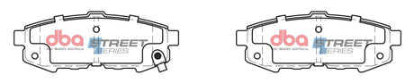 Ss Street Series Brake Pads Mazda Mpv 2004-2014 Rear DB1729SS - DBA | Universal Auto Spares