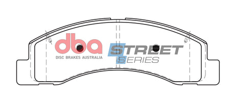 Ss Street Series Brake Pads Ford F250/F350 1968 2011 Front DB1731SS - DBA | Universal Auto Spares