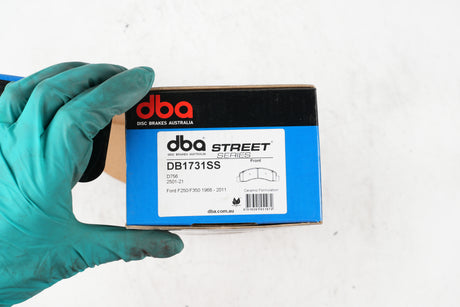 Ss Street Series Brake Pads Ford F250/F350 1968 2011 Front DB1731SS - DBA | Universal Auto Spares
