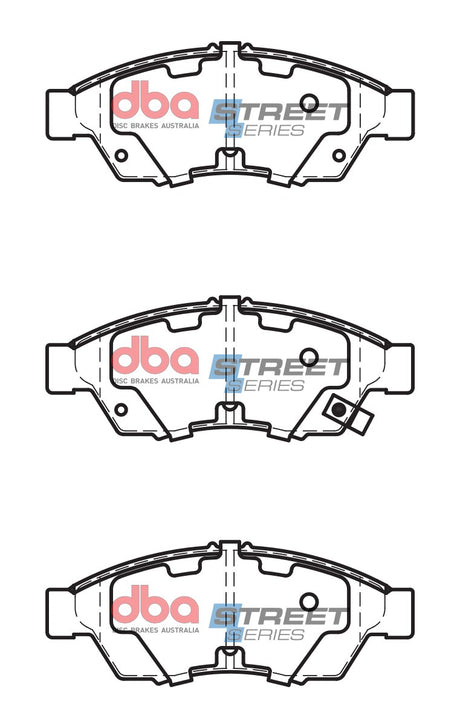 Ss Street Series Brake Pads Suzuki Liana 1.5L RB21 2002-2014 Front DB1733SS - DBA | Universal Auto Spares
