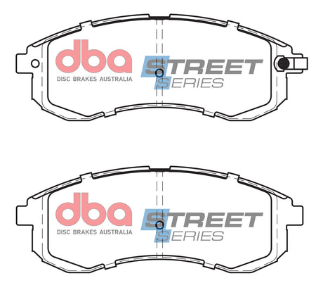 Ss Street Series Brake Pads Mitsubishi 2001-2006 Front DB1738SS - DBA | Universal Auto Spares