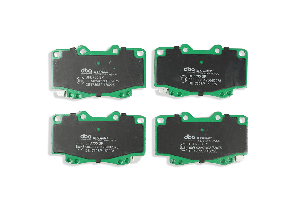 Sp Performance Brake Pads Toyota Hi-Lux 1994-2014 Front DB1739SP - DBA