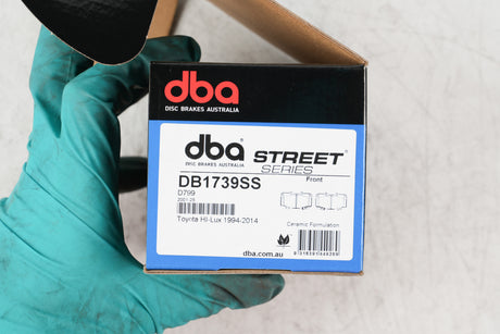 Ss Street Series Brake Pads Toyota Hi-Lux 1994-2014 Front DB1739SS - DBA | Universal Auto Spares