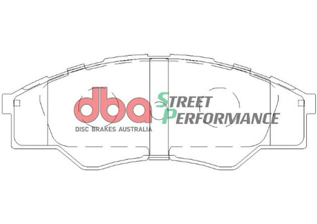 Sp Performance Brake Pads Toyota Hi-Lux 2005-2008 Front DB1741SP - DBA | Universal Auto Spares