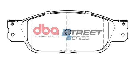 Ss Street Series Brake Pads Jaguar S-Type 1999 2007 Front DB1746SS - DBA | Universal Auto Spares