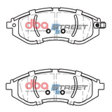 Ss Street Series Brake Pads Holden Proton 2005 On Front DB1748SS - DBA | Universal Auto Spares