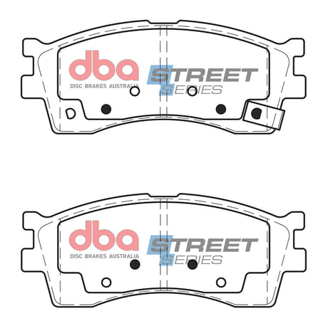 Ss Street Series Brake Pads Kia 1998-2004 Front DB1753SS - DBA | Universal Auto Spares